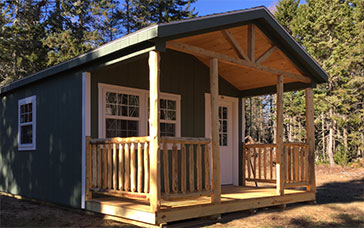 Camp with web porch option- #11668